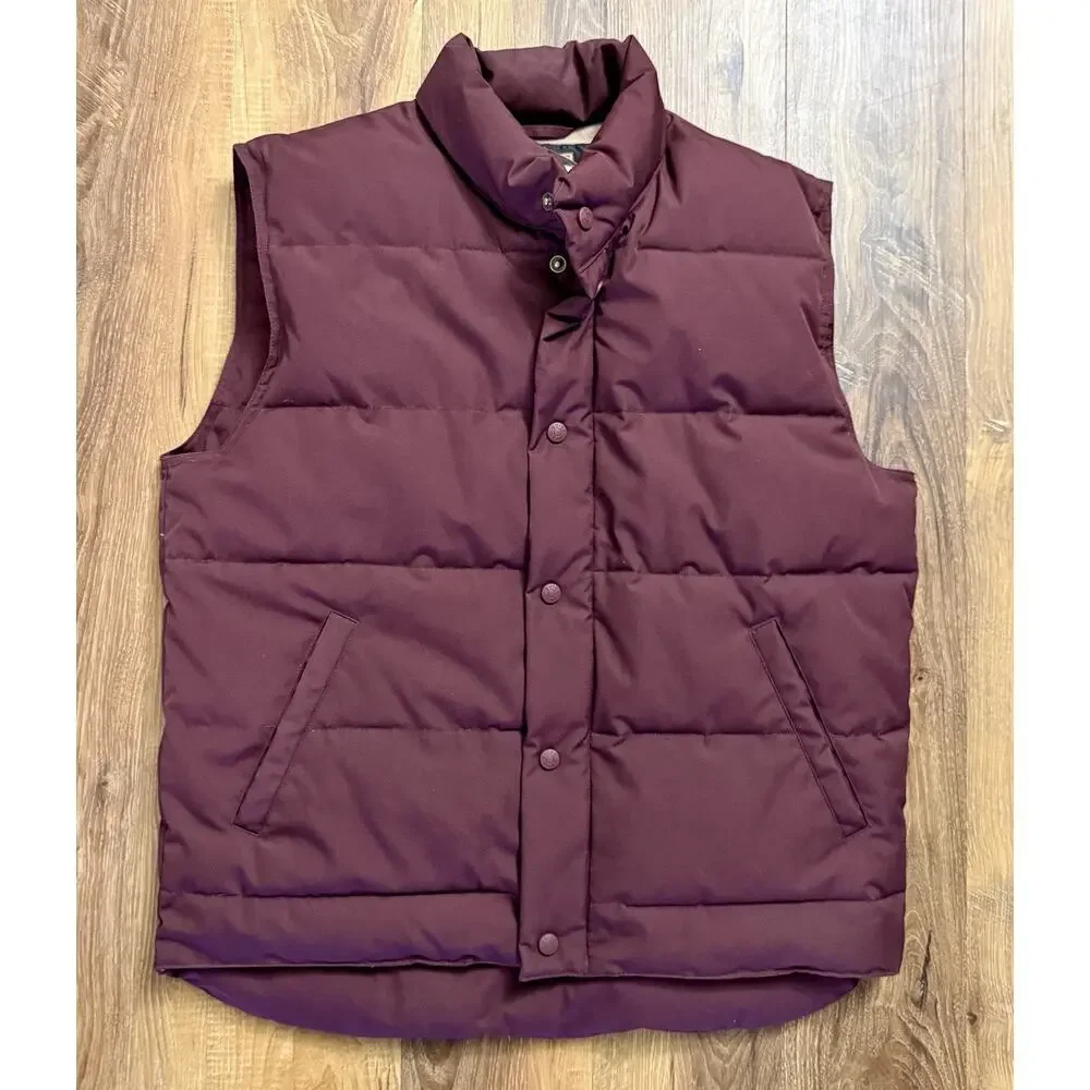 Field Tested Guide Gear Puffer‎ Vest Size M Outdoors Camping Hiking, Maroon EUC
